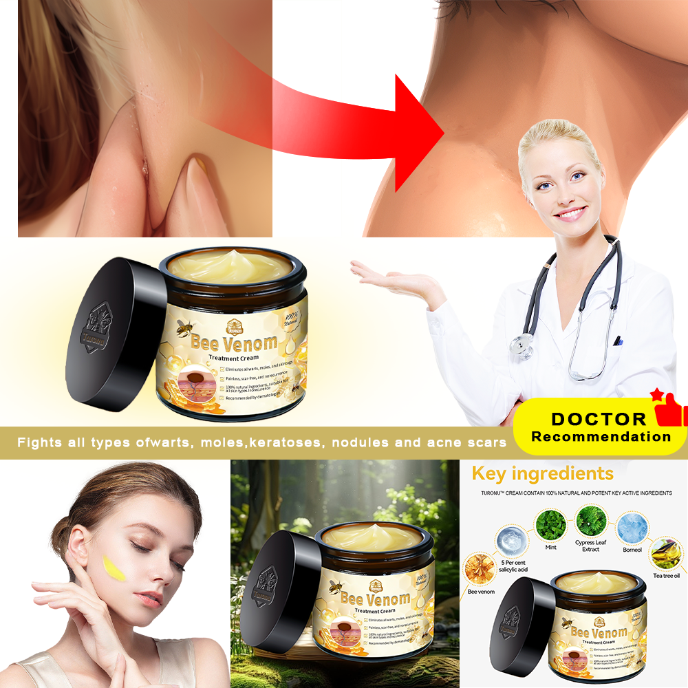 🏪𝑇𝑢𝑟𝑜𝑛𝑢™ Bee Venom Skin Treatment Cream(𝐴𝐴𝐷 𝑅𝑒𝑐𝑜𝑚𝑚𝑒𝑛𝑑𝑒𝑑)